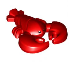 Lobster with Black Eyes Pattern