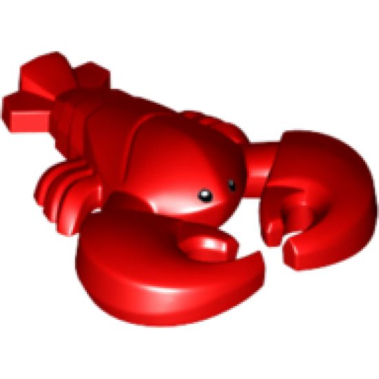 Lobster with Black Eyes Pattern