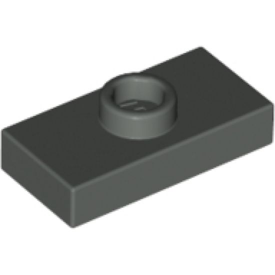 Plate, Modified 1 x 2 with 1 Stud without Groove (Jumper)