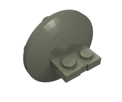 Bracket 1 x 2 - 4 x 4 Round Dish
