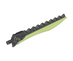 Hero Factory Weapon - Saw with Trans-Bright Green Sword Blade