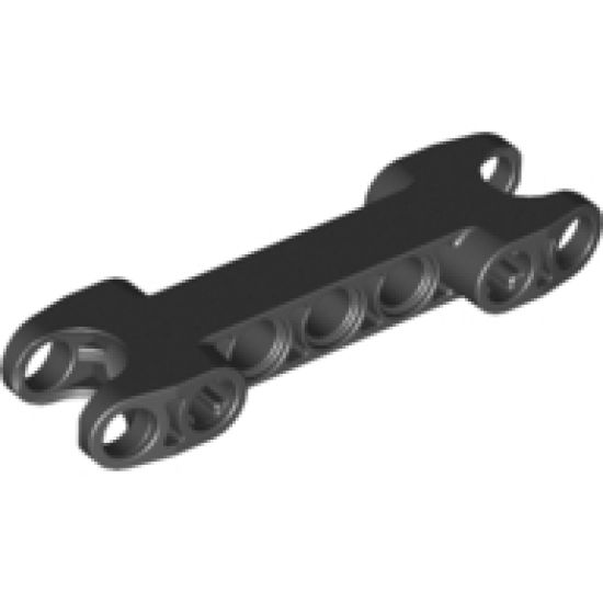 Technic, Connector Axle and Pin 2 x 7 with Two Ball Joint Sockets