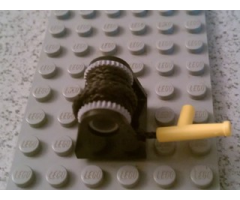 String Reel / Winch 2 x 2 Complete with String and Yellow Hose Nozzle Simple