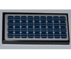 Tile 2 x 4 with Solar Panel Pattern (Sticker) - Set 8403
