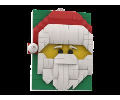 Lego Santa Portrait