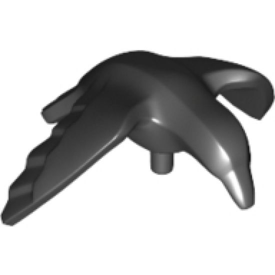 Minifigure, Headgear Accessory Plume Bird (Crow)