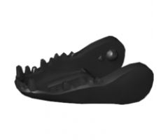 Animal, Body Part Dinosaur Jaw Lower Indoraptor with Dark Tan Teeth Pattern