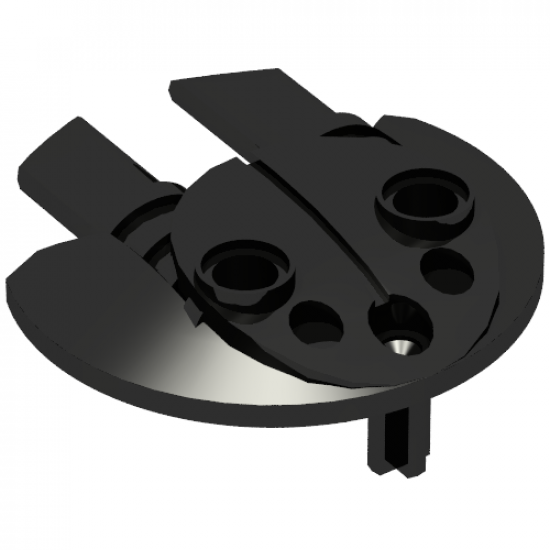 Bionicle Weapon 5 x 5 Shield with Dual Round Prongs