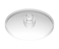 Dish 4 x 4 Inverted (Radar) with Solid Stud