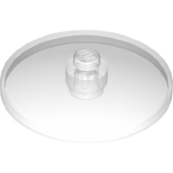 Dish 4 x 4 Inverted (Radar) with Solid Stud