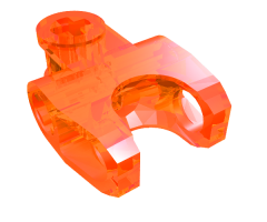 Technic, Connector Axle 2 x 3 with Ball Joint Socket, Closed Sides, Squared Ends