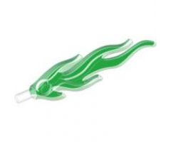 Energy Effect Wave Rounded Large (Flame) with Marbled Green Pattern