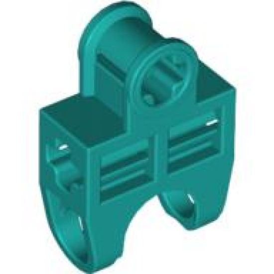 Technic, Connector Axle 2 x 3 with Ball Joint Socket, Open Sides