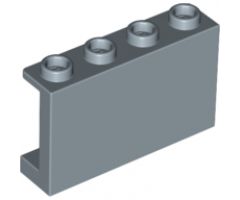 Panel 1 x 4 x 2 with Side Supports - Hollow Studs