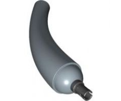 Animal, Body Part Dinosaur Tail / Neck Base Section with Black Technic Pin