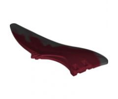 Animal, Body Part Dinosaur Wing Pteranodon - Right with Marbled Dark Bluish Gray Edge Pattern