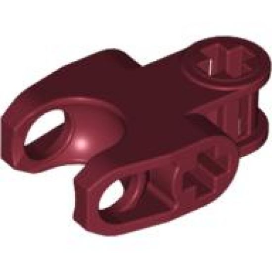 Technic, Connector Axle 2 x 3 with Ball Joint Socket, Closed Sides, Squared Ends