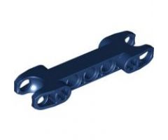 Technic, Connector Axle and Pin 2 x 7 with Two Ball Joint Sockets, Squared Ends