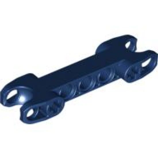 Technic, Connector Axle and Pin 2 x 7 with Two Ball Joint Sockets, Squared Ends