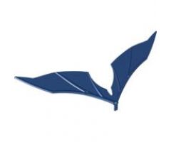 Large Figure Part Wing, Double with Axle (Ben 10)