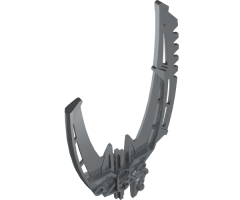 Bionicle Weapon Double Curved Blade (Mata Nui Scarab Shield Half)