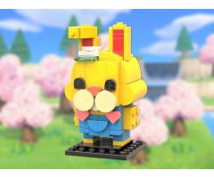 Zipper T. Bunny Brickheadz (From Animal Crossing)