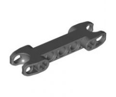 Technic, Connector Axle and Pin 2 x 7 with Two Ball Joint Sockets, Squared Ends