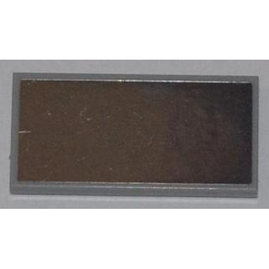 Tile 2 x 4 with Mirror Pattern (Sticker) - Set 3315
