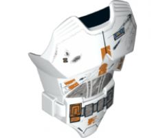 Large Figure Part Torso with SW Battle Damaged Armor Pattern (Clone)