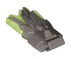 Energy Burst with Wide Clip and Marbled Trans-Bright Green Pattern