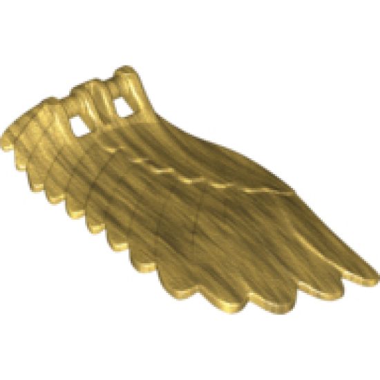 Animal, Body Part Wing 4 x 7 Left with Feathers and Handles for Clips