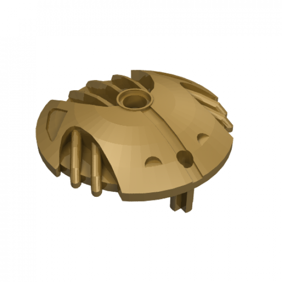 Bionicle Weapon 5 x 5 Shield with 7 Fins