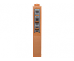 Brick 1 x 1 x 5 - Solid Stud with Fuse Box Pattern (Sticker) - Set 21302