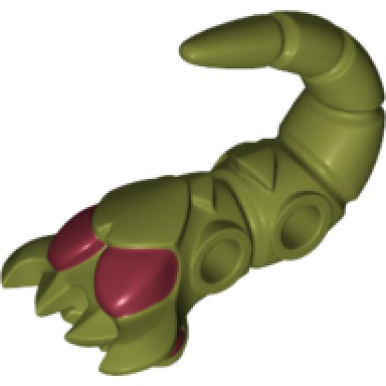 Animal, Body Part Insectoid Middle with Dark Red Eyes Pattern