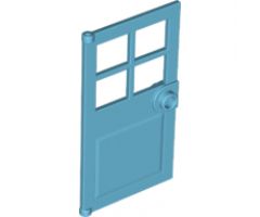 Door 1 x 4 x 6 with 4 Panes and Stud Handle