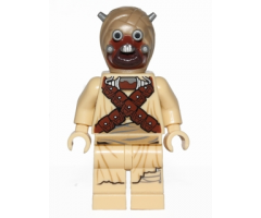 Tusken Raider - Head Spikes, Crossed Belts