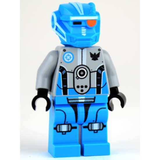 Dark Azure Robot Sidekick