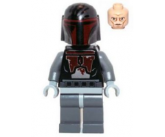 Mandalorian Super Commando (Head with High Brow Pattern)