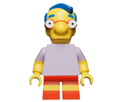 Milhouse Van Houten, The Simpsons, Series 1 (Minifigure Only without Stand and Accessories)