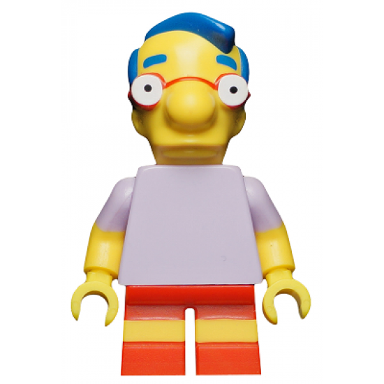 Milhouse Van Houten, The Simpsons, Series 1 (Minifigure Only without Stand and Accessories)