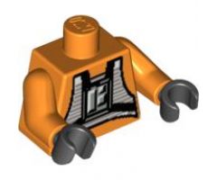 Torso SW Rebel Pilot Pattern / Orange Arms / Black Hands