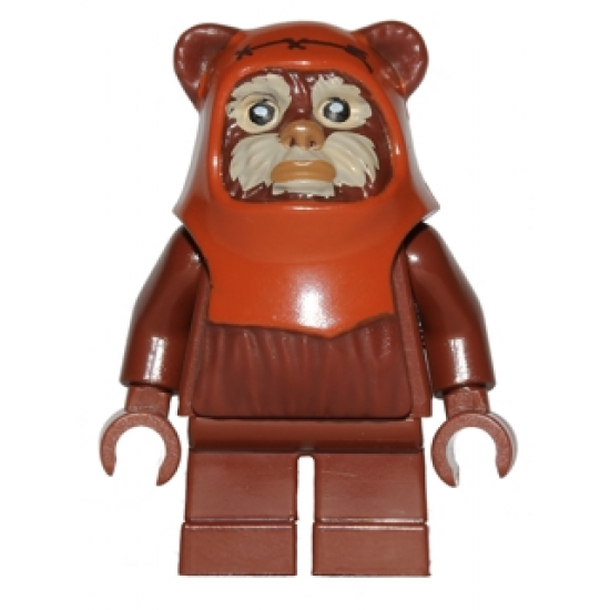 Wicket (Ewok) with Tan Face Paint Pattern