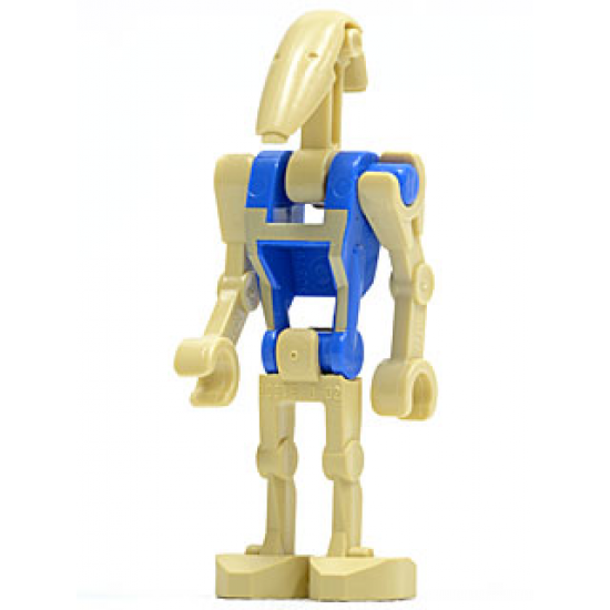 Battle Droid Pilot with Blue Torso with Tan Insignia
