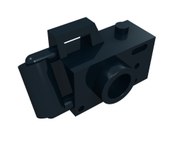 Minifigure, Utensil Camera Handheld Style with Compact Bar Handle
