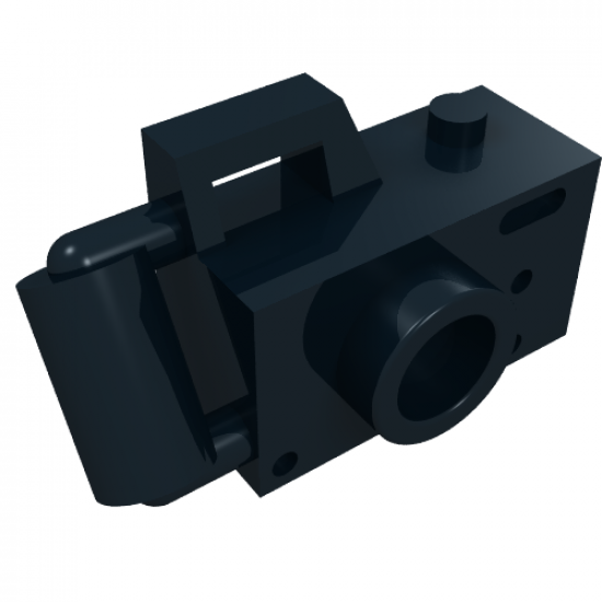 Minifigure, Utensil Camera Handheld Style with Compact Bar Handle