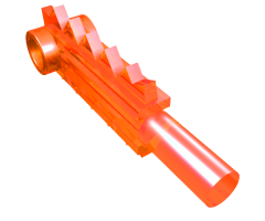 Minifigure, Utensil Tool Chainsaw Blade