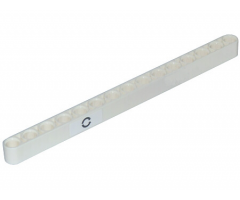 Technic, Liftarm 1 x 15 Thick with Black Curved Arrows Pattern (Sticker) - Set 42025