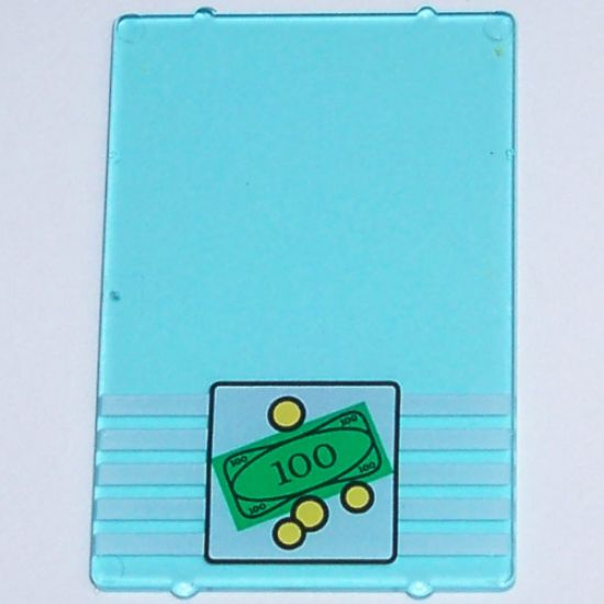 Glass for Window 1 x 4 x 5 with Bank Money 4 Coins Pattern