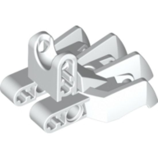 Hero Factory Foot with Four Short Claws and Ball Joint Socket