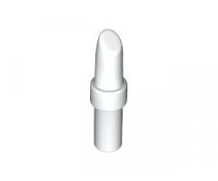 Minifigure, Utensil Lipstick with White Handle Pattern